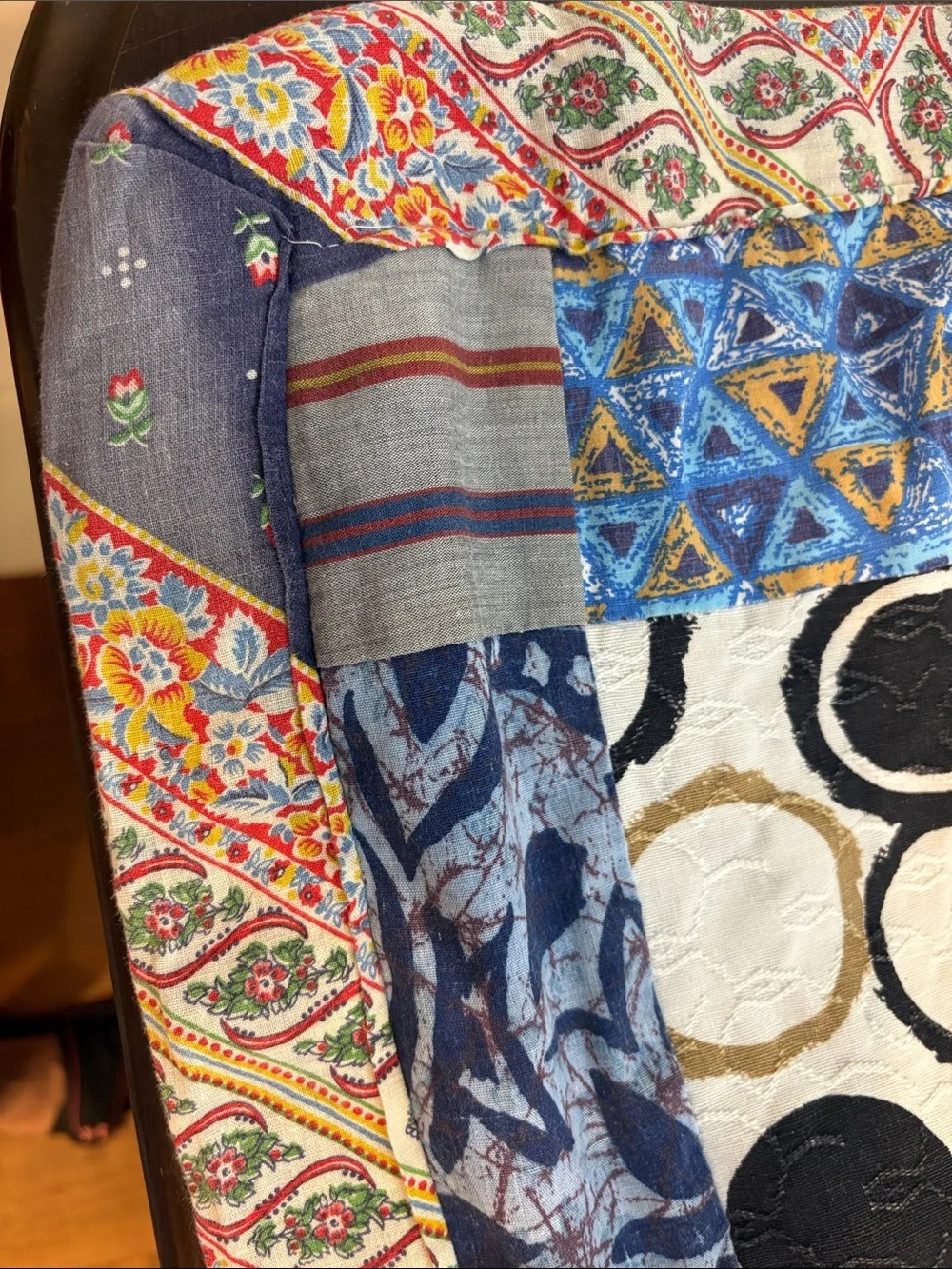 Handmade Vintage Patchwork Cotton Quilt